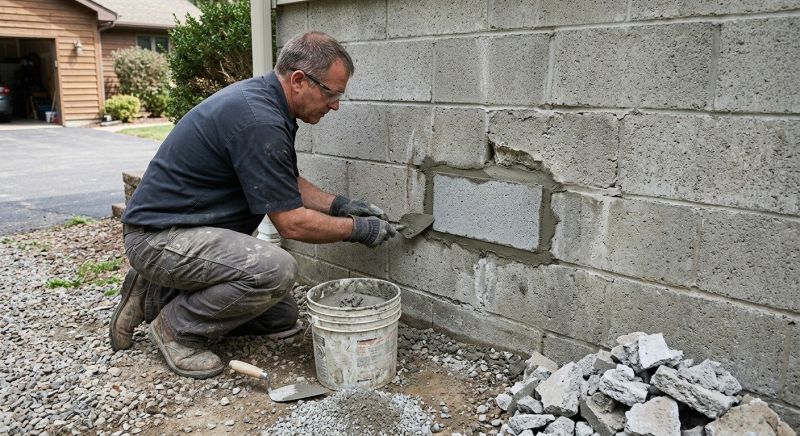 Block Masonry Repair in Folsom, CA