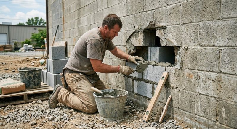 Block Wall Repair in Auburn, CA