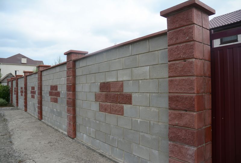 Brick Fence Repair in Folsom, CA