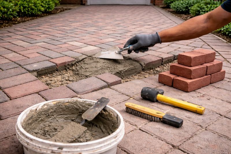 Brick Flatwork Repair in Sacramento, CA