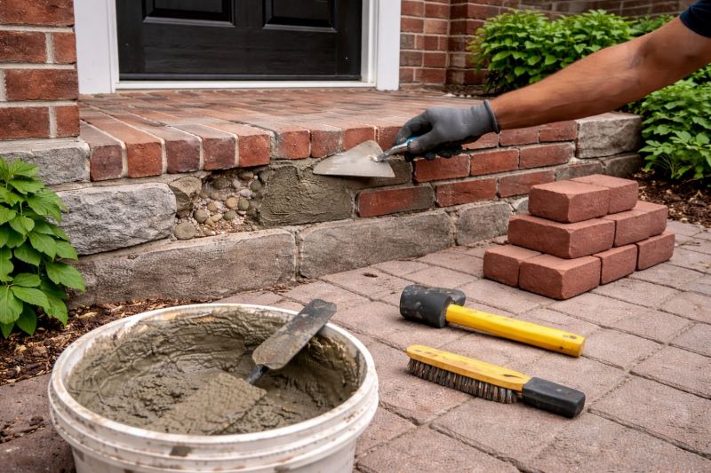 Brick Masonry Repair in Fair Oaks, CA