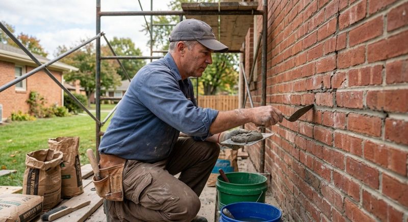 Brick Masonry Repair in Folsom, CA