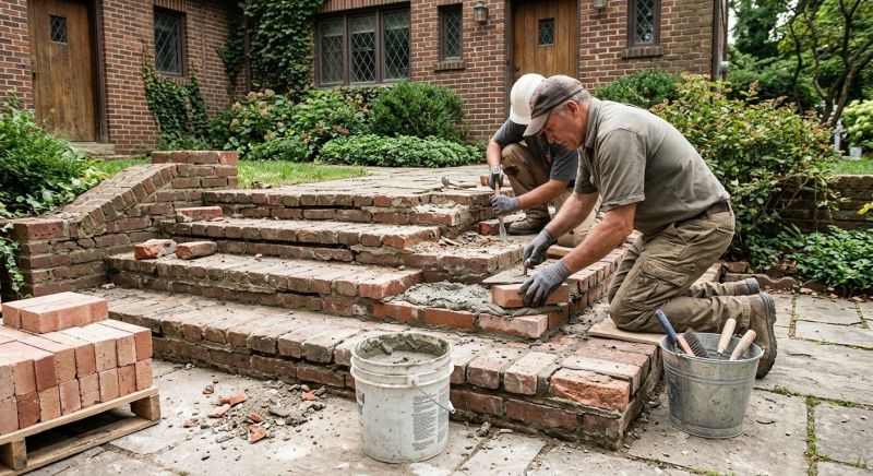Brick Repair in North Highlands, CA