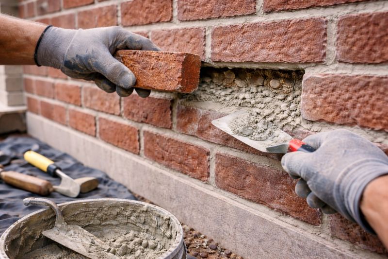 Brick Repair in Placer County, CA