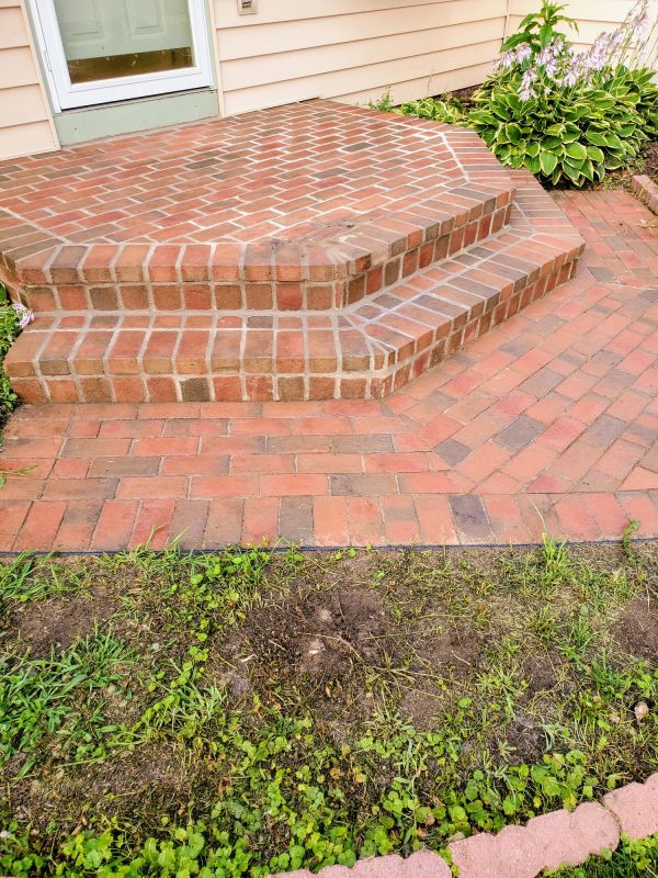 Brick Stoop Repair in Folsom, CA
