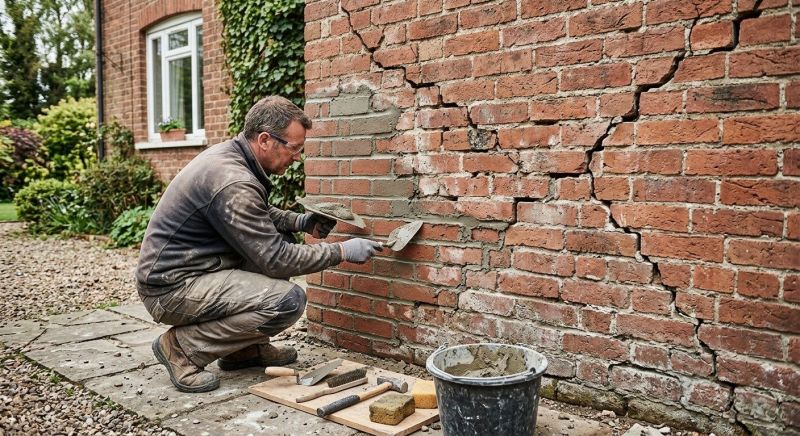 Brick Wall Repair in Auburn, CA