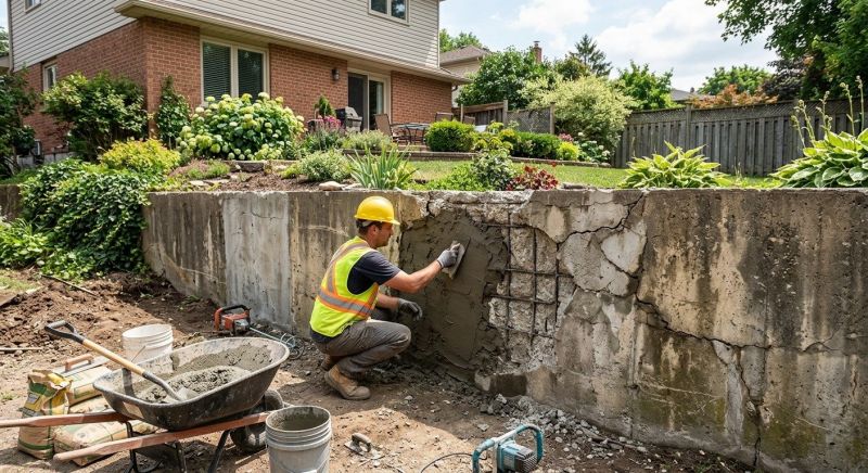 Retaining Wall Repair in Antelope, CA