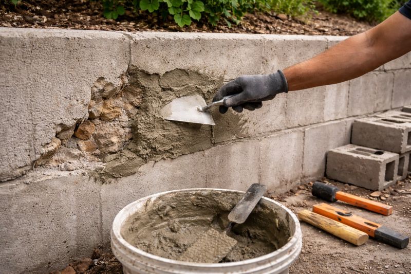Retaining Wall Repair in Citrus Heights, CA