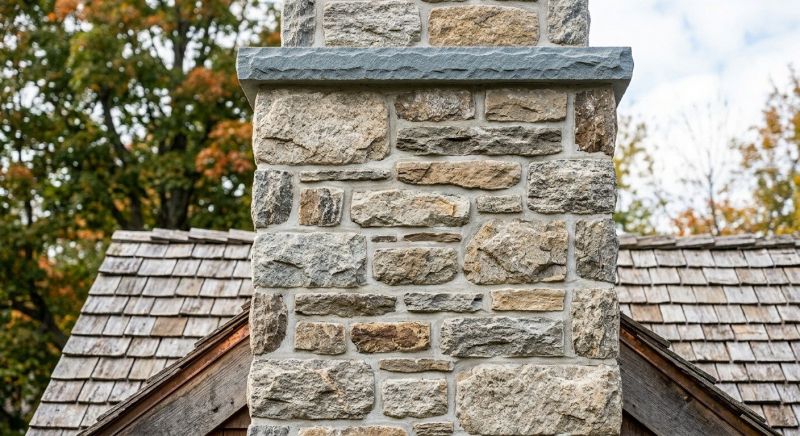Stone Chimney Installation in Auburn, CA