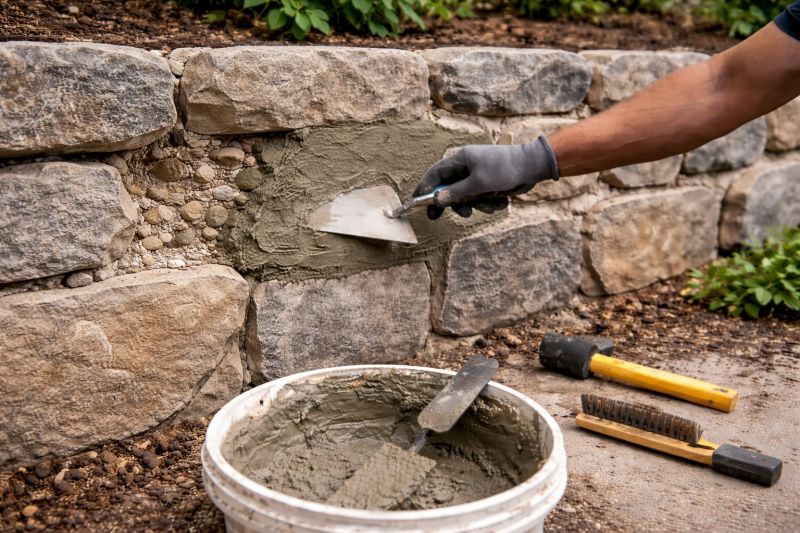 Stone Masonry Repair in North Highlands, CA