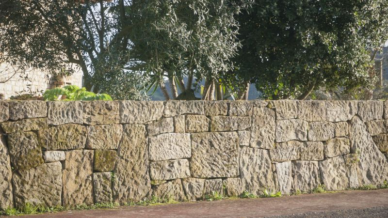 Stone Wall Repair in El Dorado County, CA