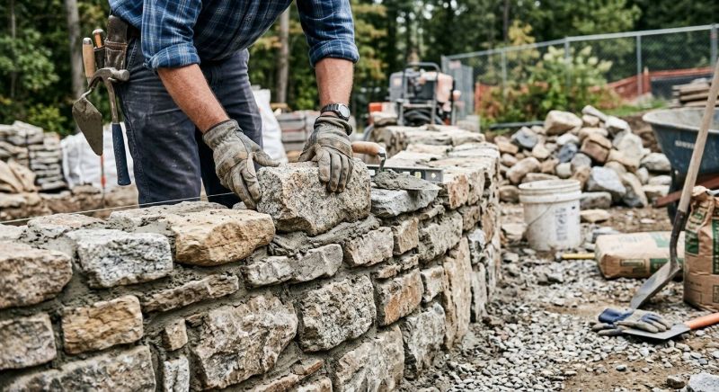 Stonework Installation in Fair Oaks, CA